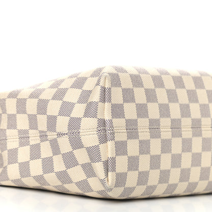 Louis Vuitton Damier Azur Graceful PM Rose Ballerine 8 of 13