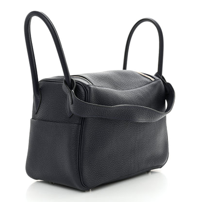 Hermes Taurillon Clemence Lindy 26 Bleu Abysse 3 of 11