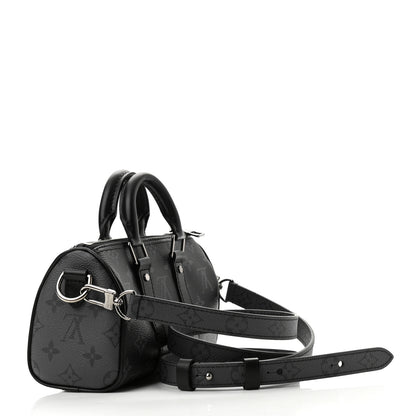 Louis Vuitton Reverse Monogram Eclipse Keepall XS Black 3 of 10