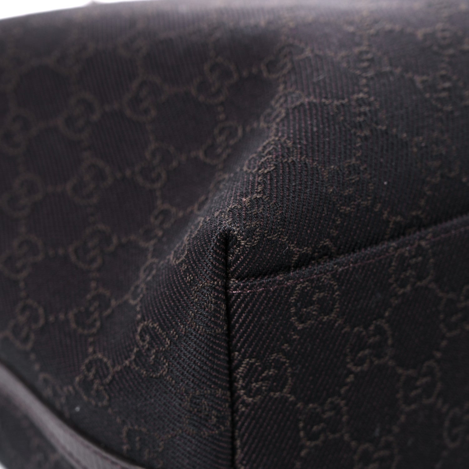 Gucci Monogram Large Gifford Shopping Tote Brown 8 of 11