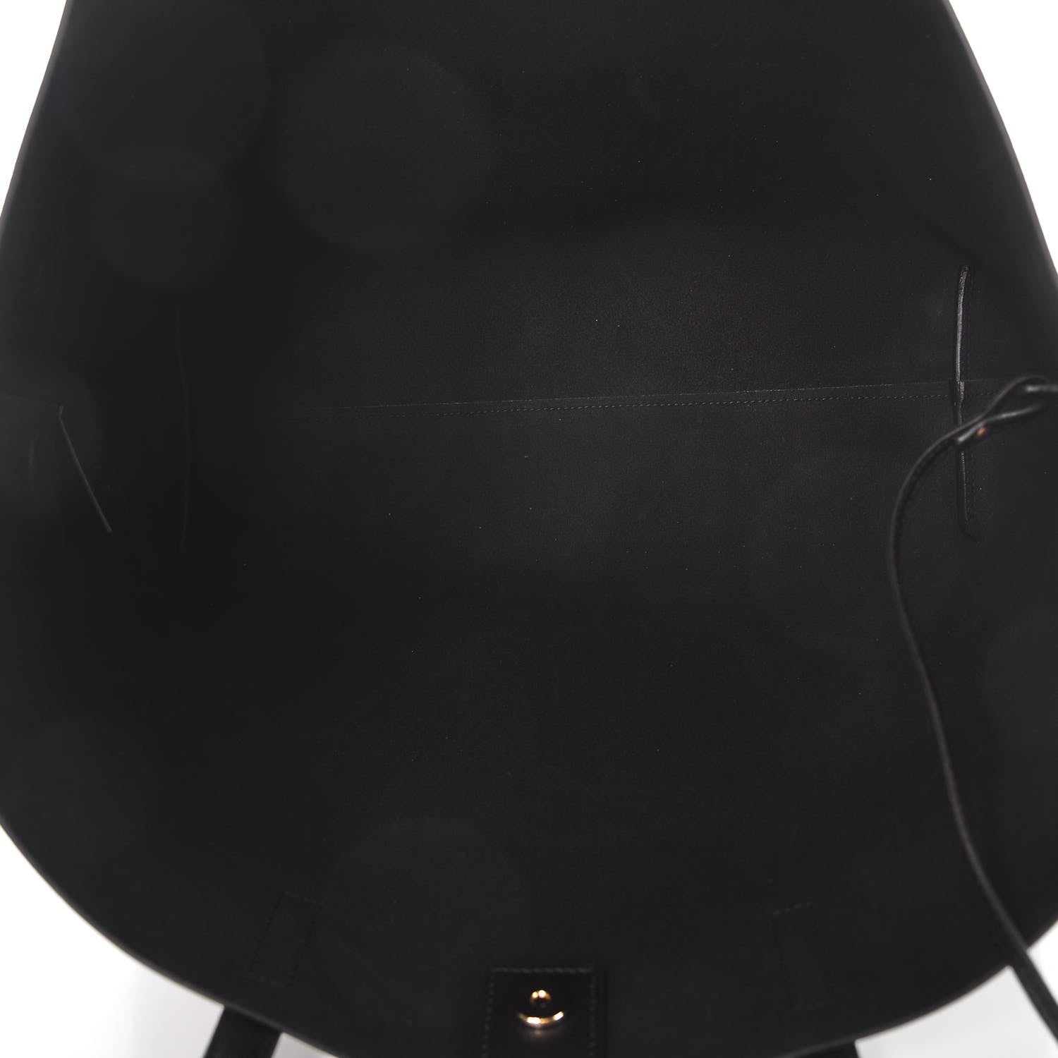 Saint Laurent Calfskin Large Shopping Tote Black 6 of 10