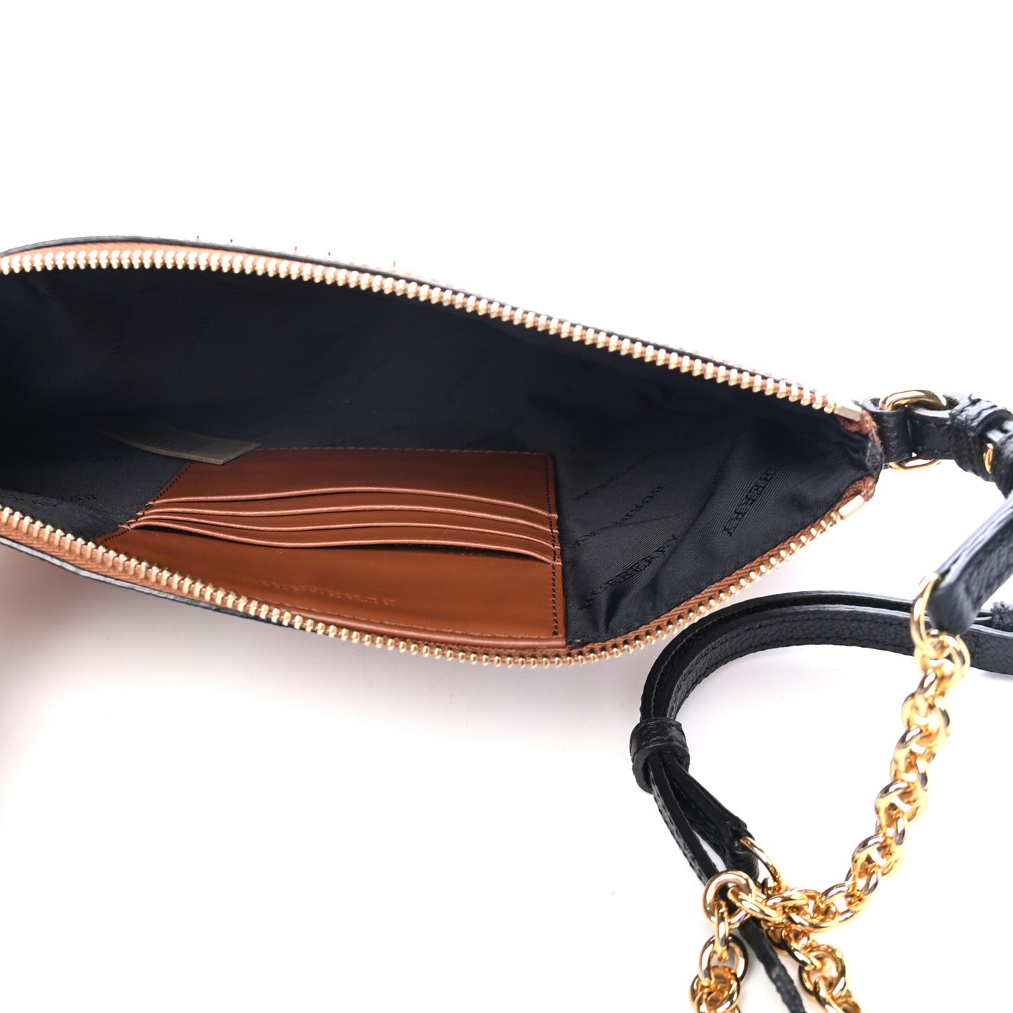 Haymarket Check Peyton Crossbody Clutch Bag Toffee
