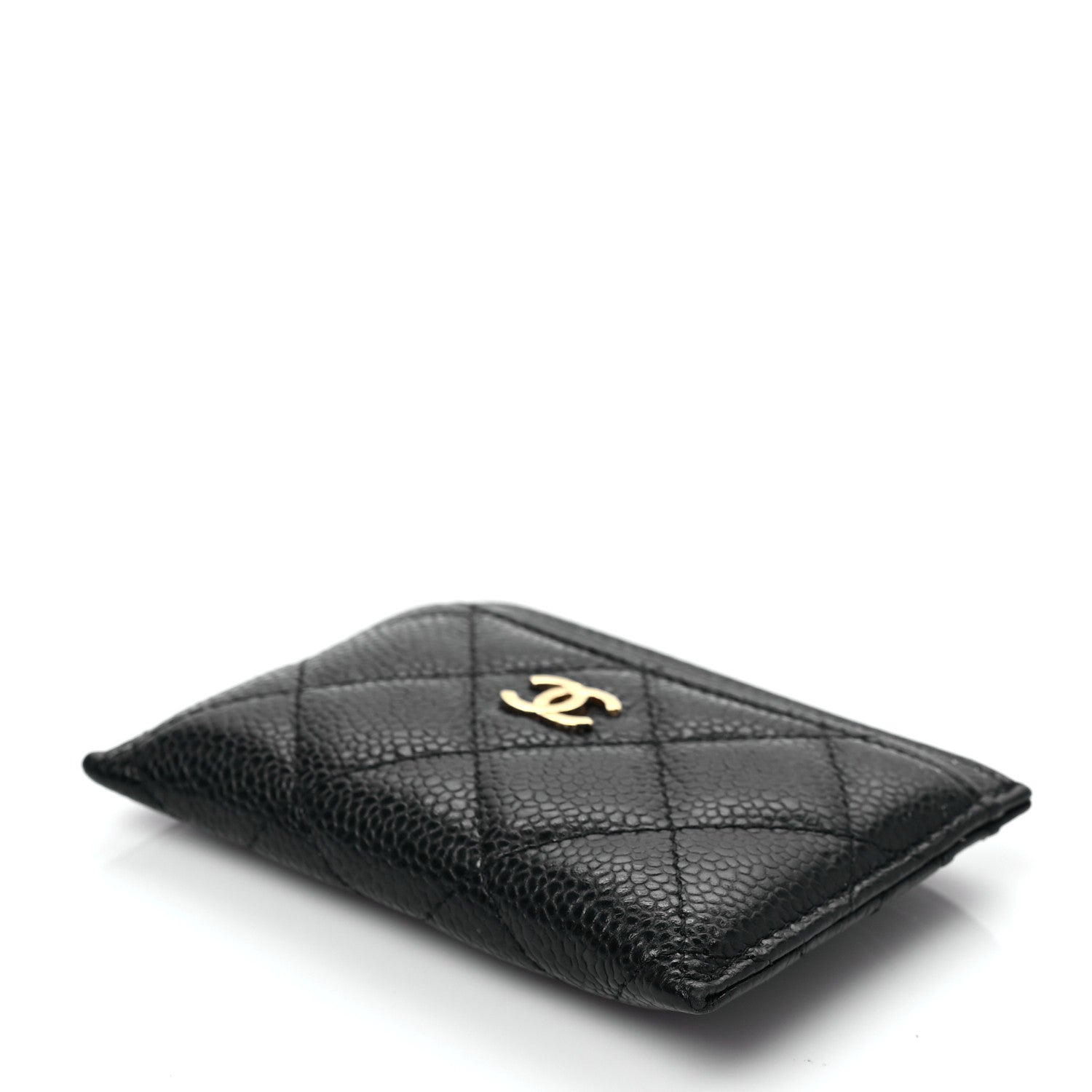 Chanel Caviar Quilted Card Holder Black 8 of 8
