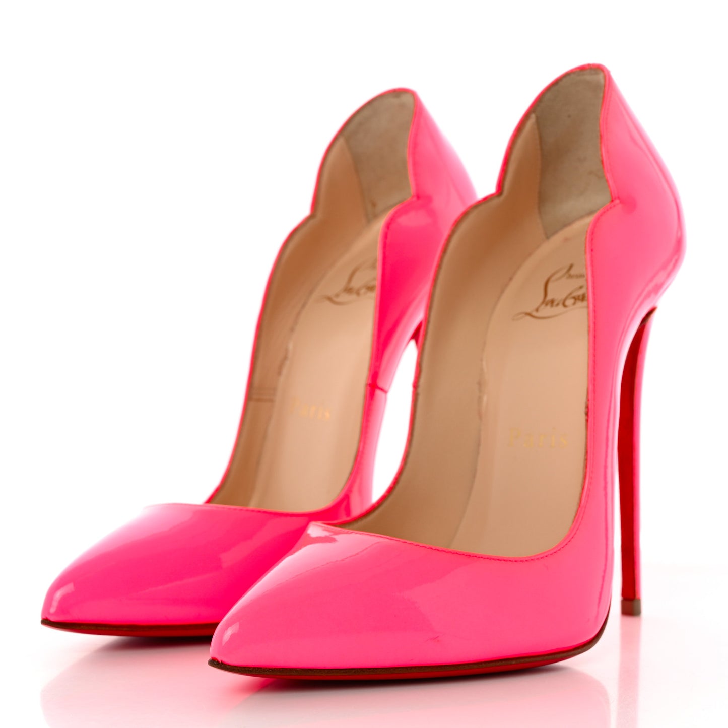 Patent Hot Chick 130 Pumps 35 Hot Pink
