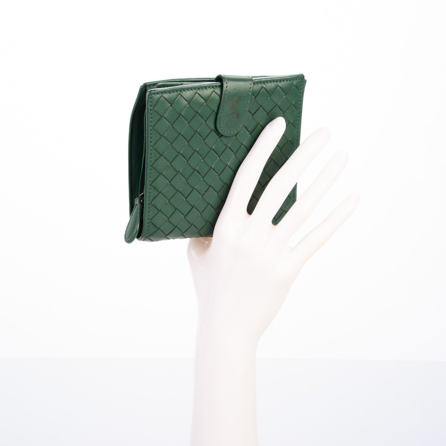 Bottega Veneta Nappa Intrecciato Mini Wallet Bottle 2 of 8