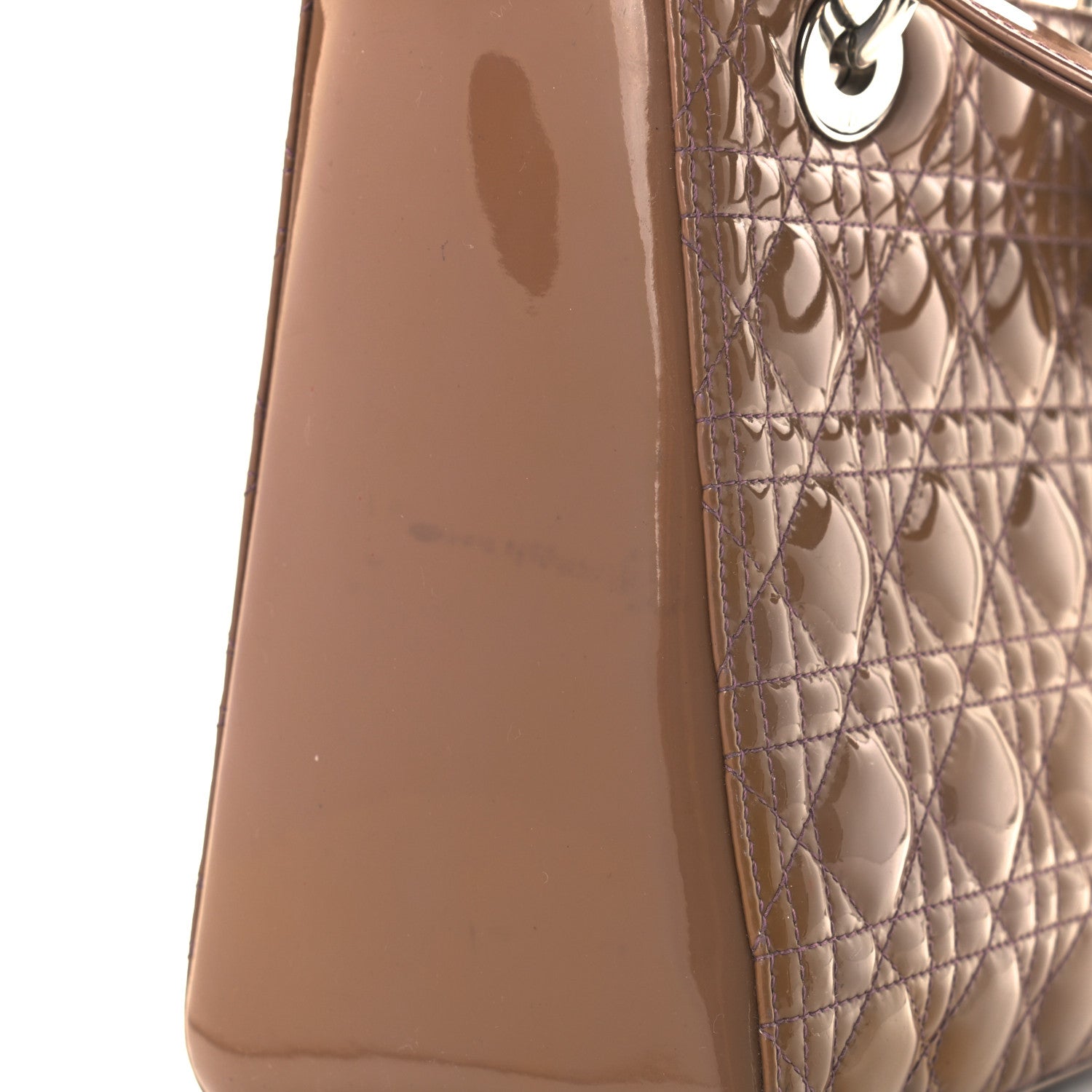 Christian Dior Patent Cannage Medium Lady Dior 10 of 10
