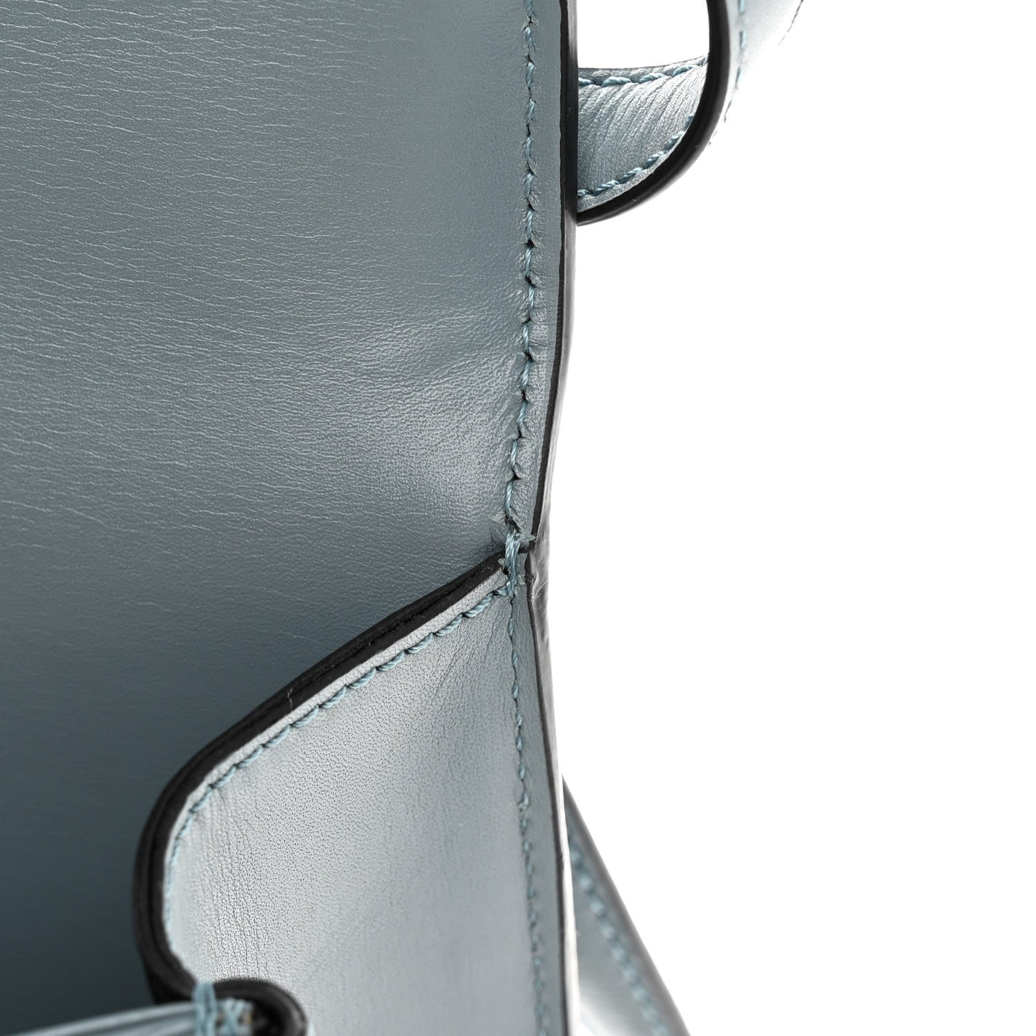 Loewe Calfskin Medium Barcelona Shoulder Bag Stone Blue 10 of 14