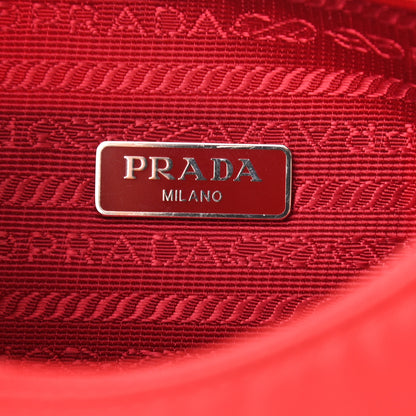 Prada Tessuto Nylon Mini Re-Edition 2000 Bag Rosso 6 of 9