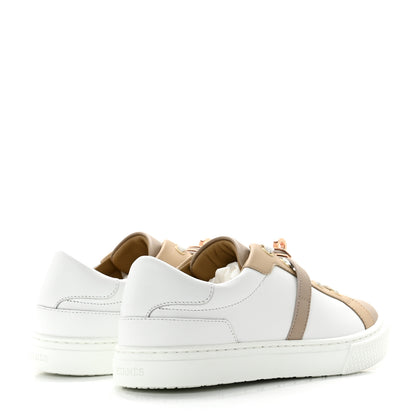 Hermes Calfskin Day Sneakers 35 Multicolor White 4 of 10