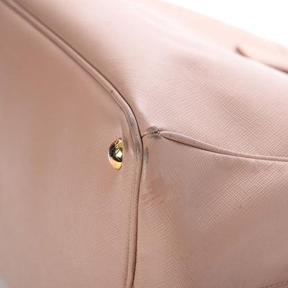 Prada Saffiano Medium Double Zip Tote Cammeo 16 of 18
