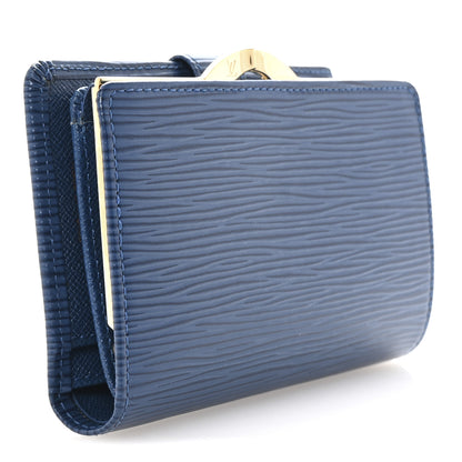 Louis Vuitton Epi French Purse Wallet Myrtille 3 of 6