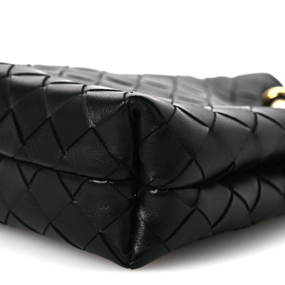 Bottega Veneta Nappa Intrecciato Andiamo Phone Pouch Black 9 of 10