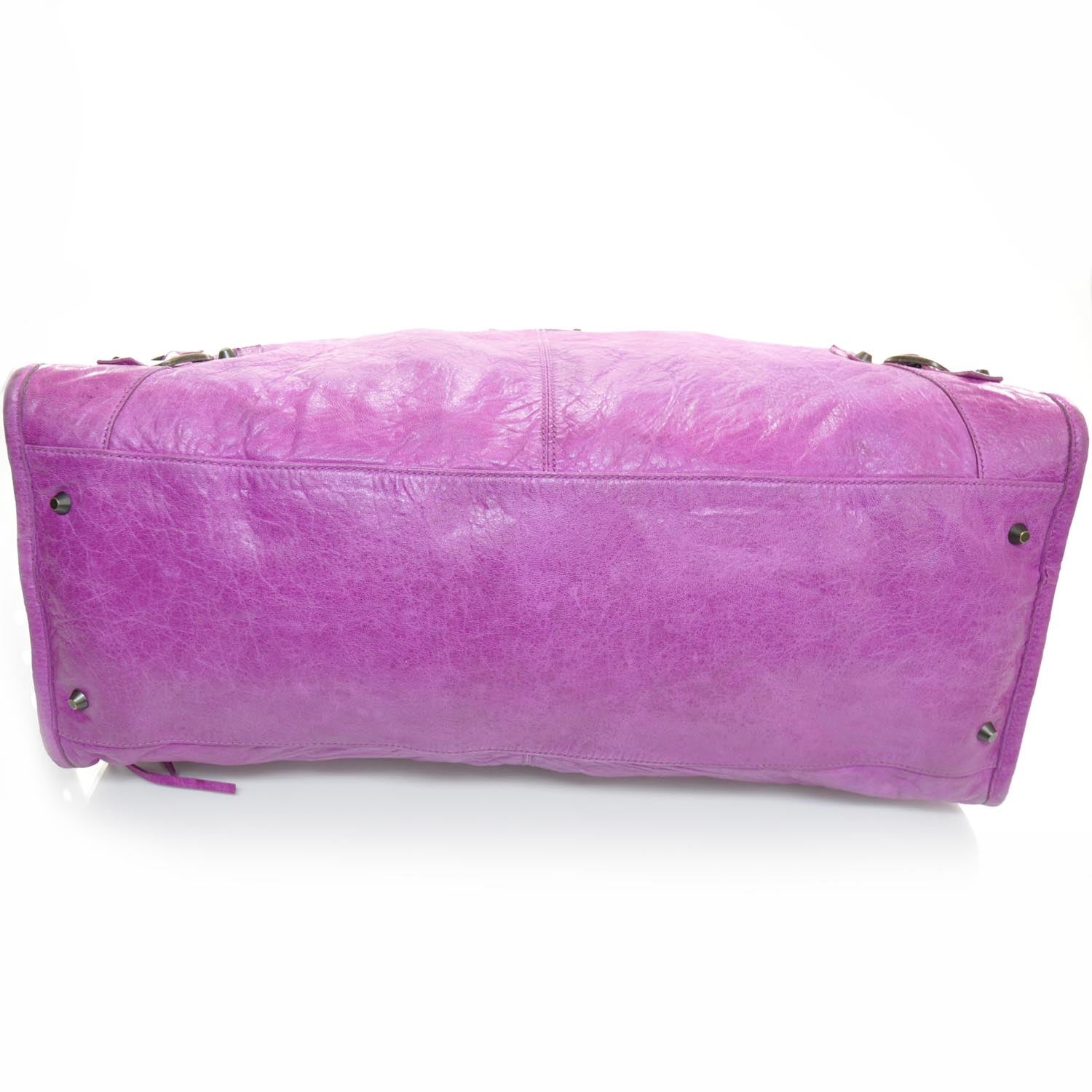 Balenciaga Agneau Weekender Amethyst 3 of 12