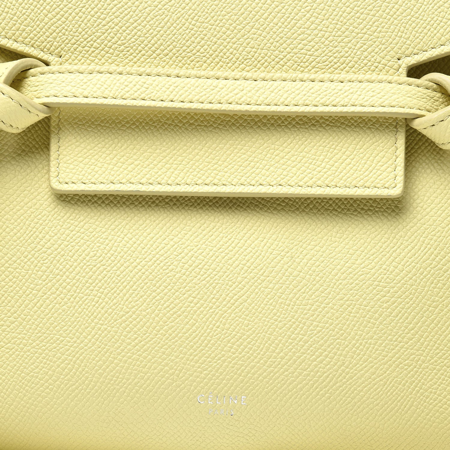 Celine Grained Calfskin Nano Belt Bag Citrus 8 of 9