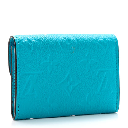 Louis Vuitton Empreinte Rosalie Coin Purse Turquoise 2 of 8