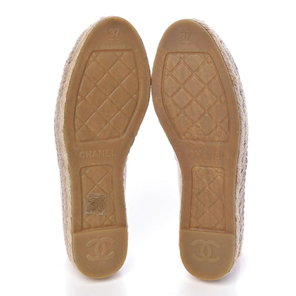 Chanel Patent CC Espadrilles 37 Pink 5 of 11