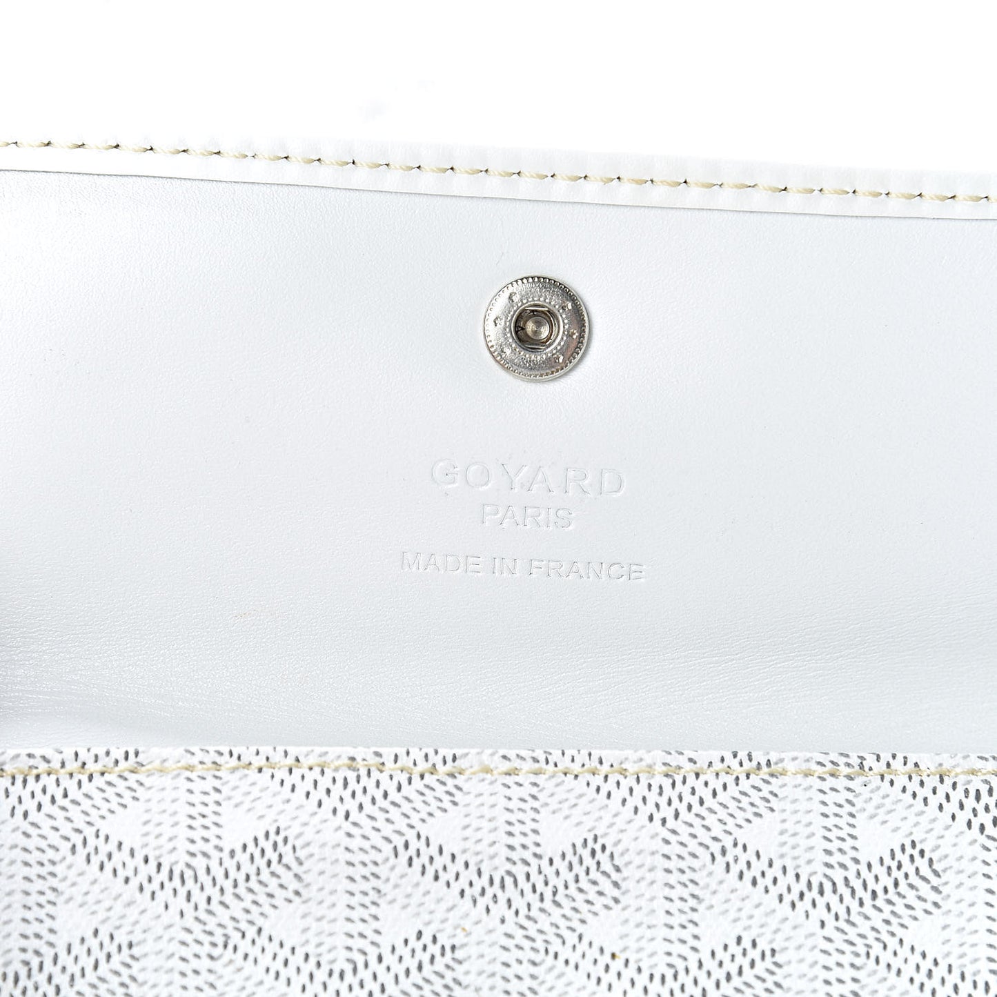 Goyardine Saint Louis PM White