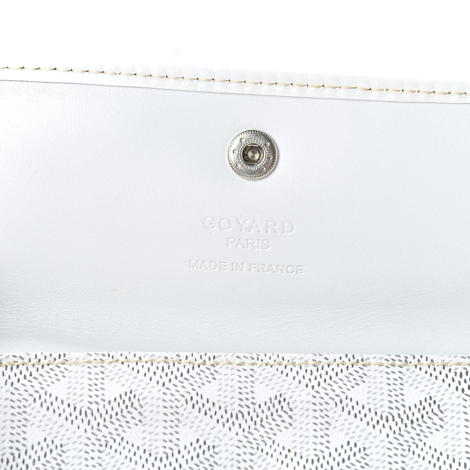 Goyard Goyardine Saint Louis PM White 7 of 16