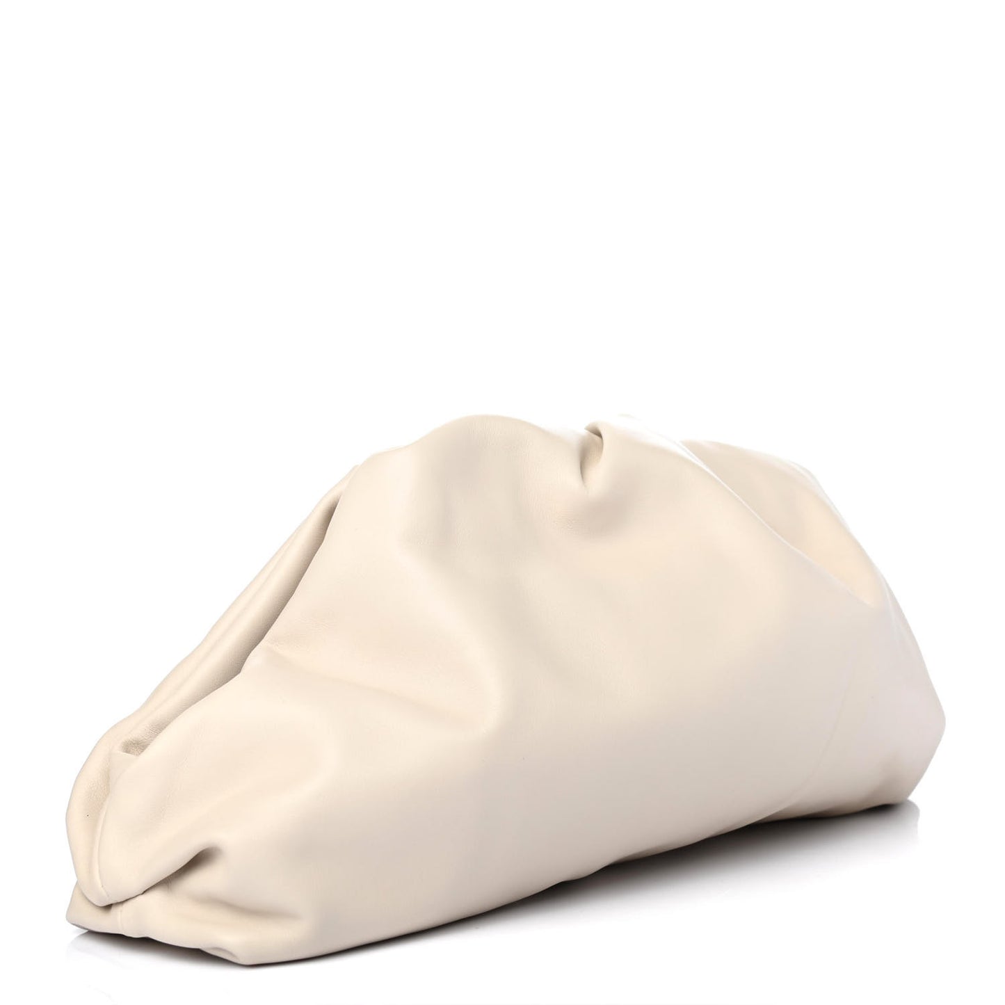Smooth Butter Calf The Pouch Oversized Clutch Mist