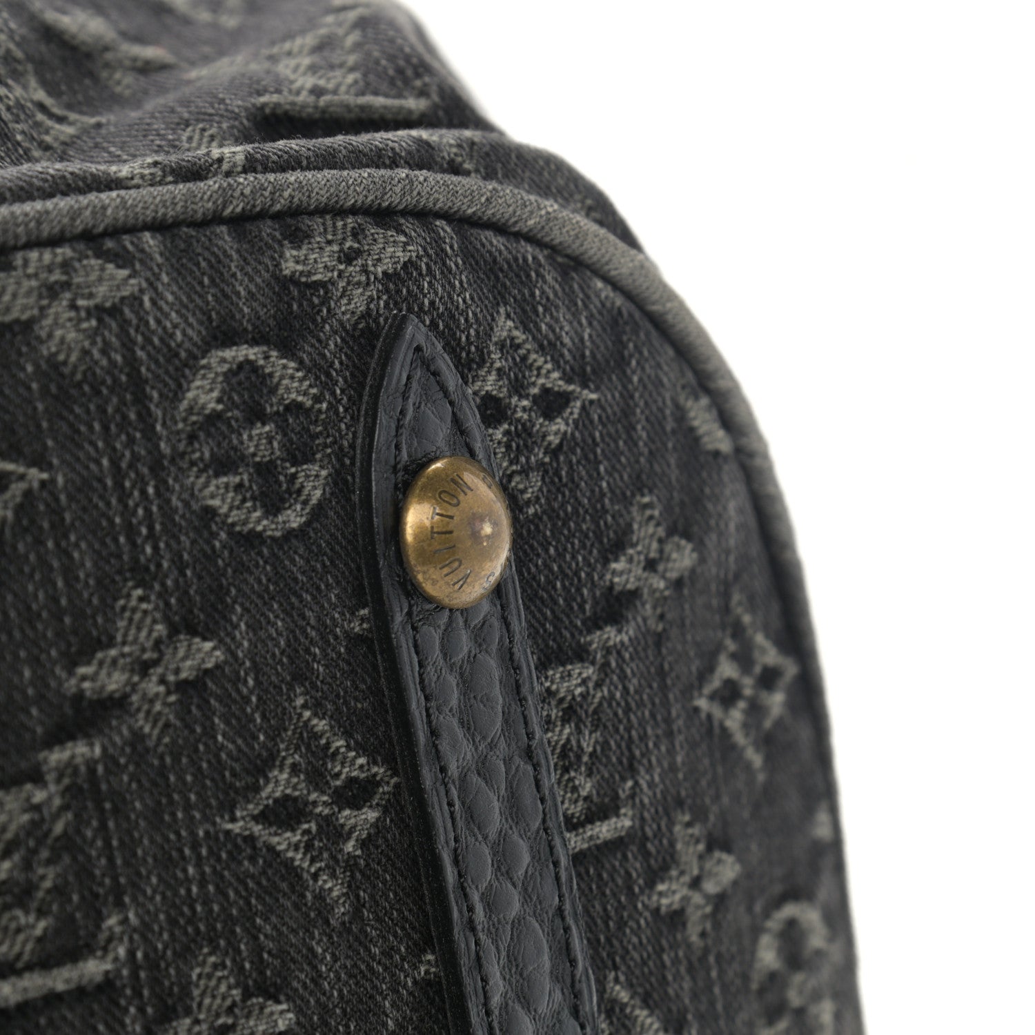 Louis Vuitton Denim Mahina XL Black 11 of 11