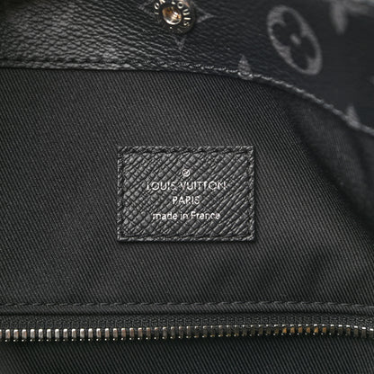 Louis Vuitton Taiga Monogram Eclipse Outdoor Tote Black 6 of 10