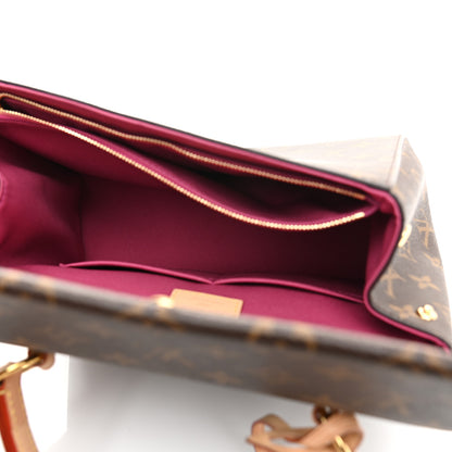 Louis Vuitton Monogram Cluny BB Bordeaux Fuchsia 4 of 9