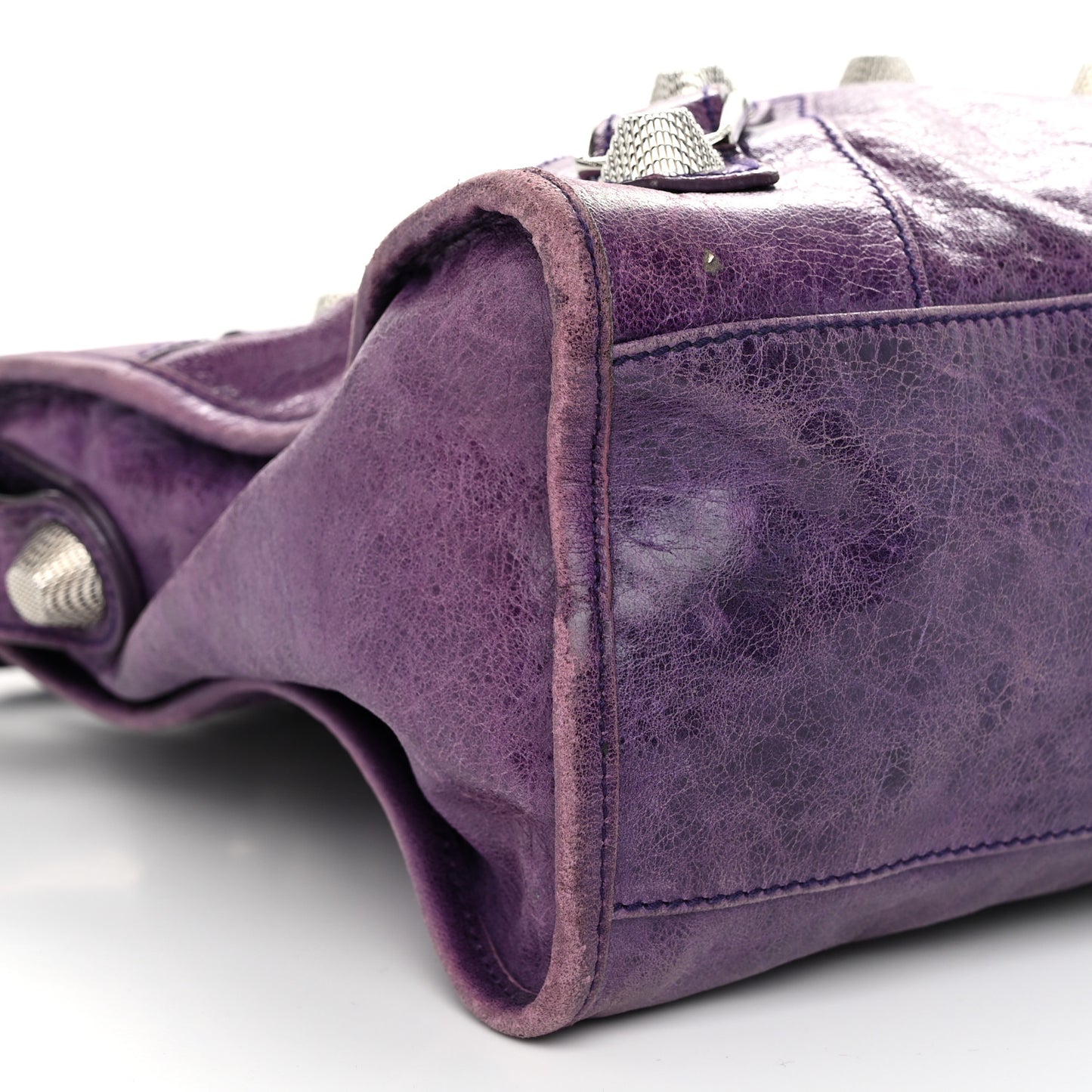 Agneau Giant 21 Silver Hardware City Raisin