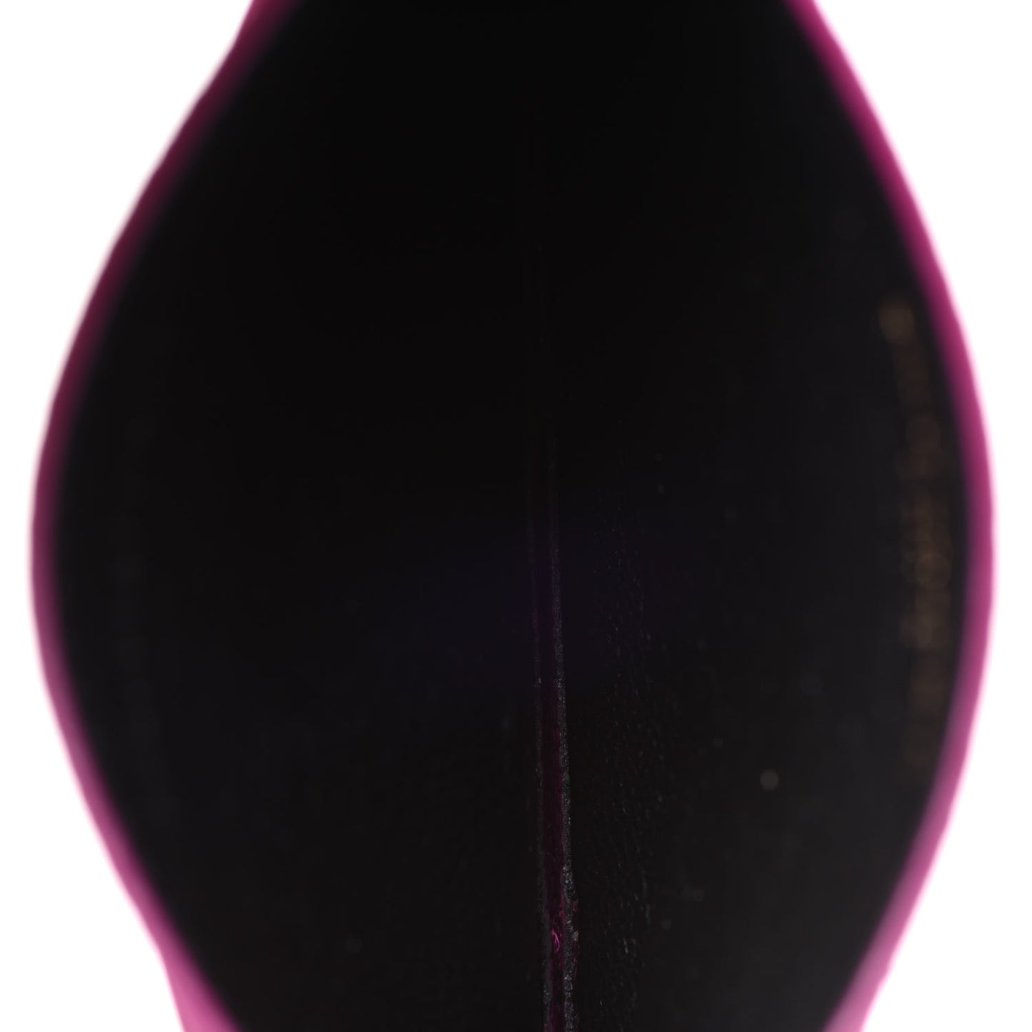 Grain De Poudre Matelasse Chevron Monogram Credit Card Case Dark Grape