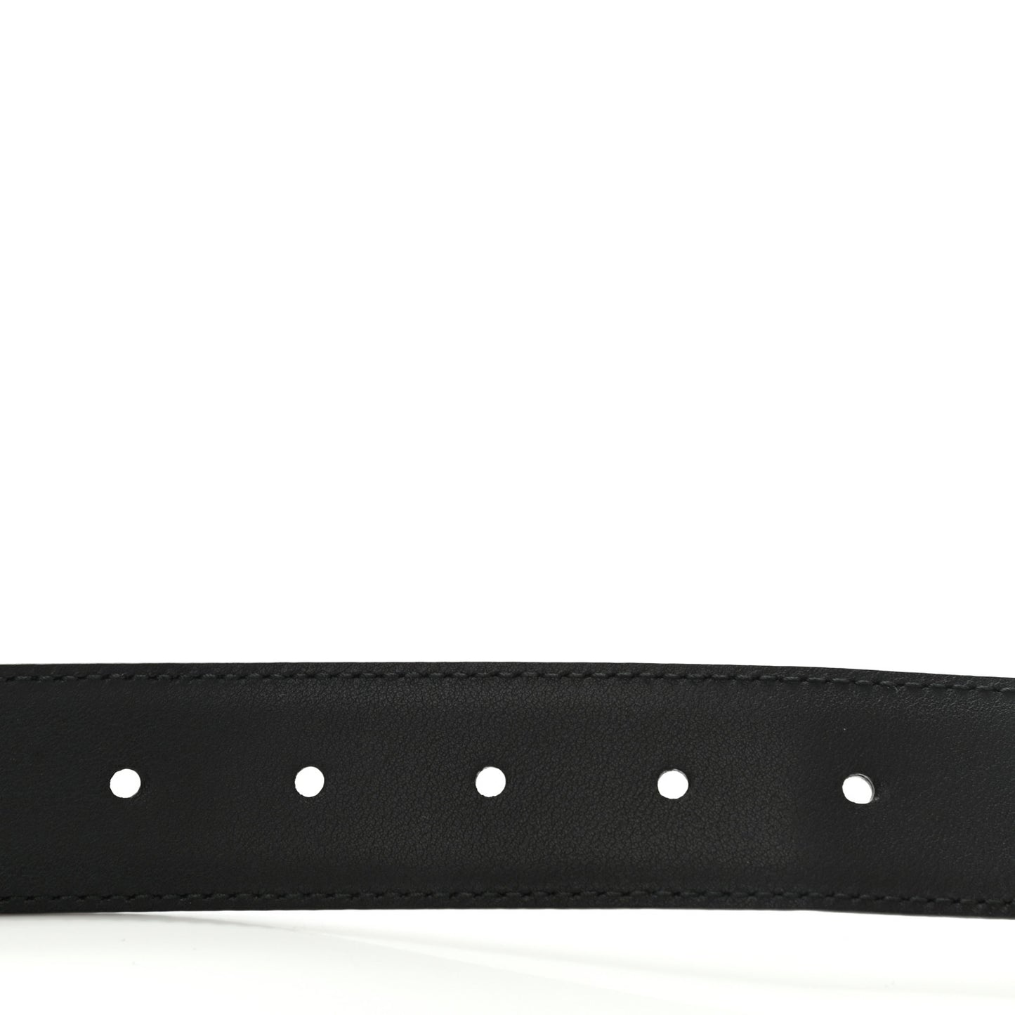 Calfskin Snake Belt 80 32 Black