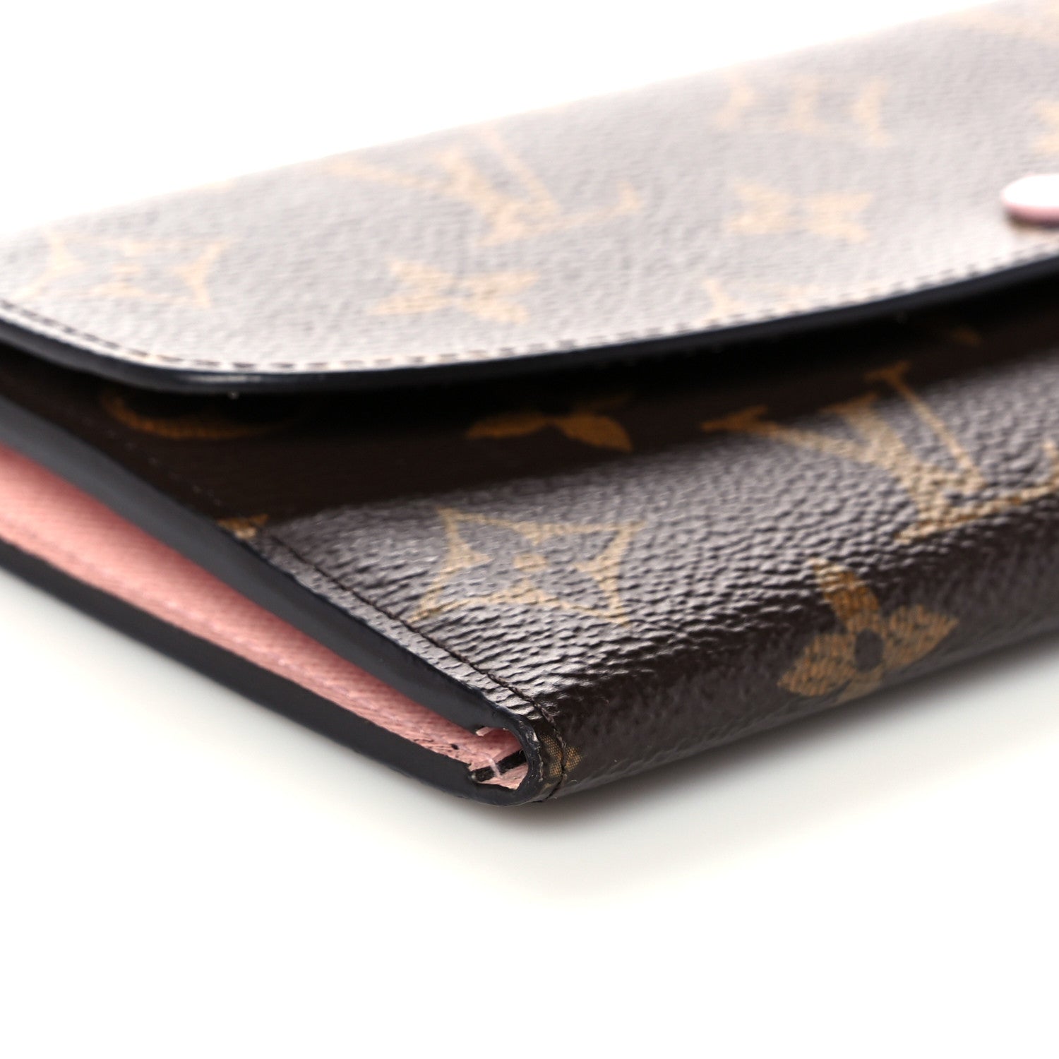 Louis Vuitton Monogram Emilie Wallet Rose Ballerine 8 of 14