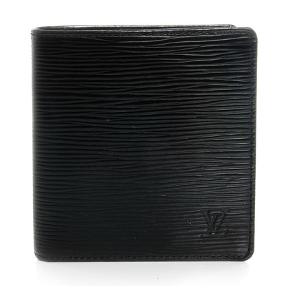 Louis Vuitton Epi Billfold Wallet 6 Slot Black 1 of 8