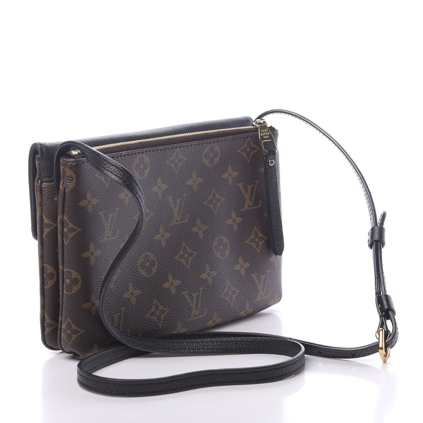 Monogram Twice Pochette Black