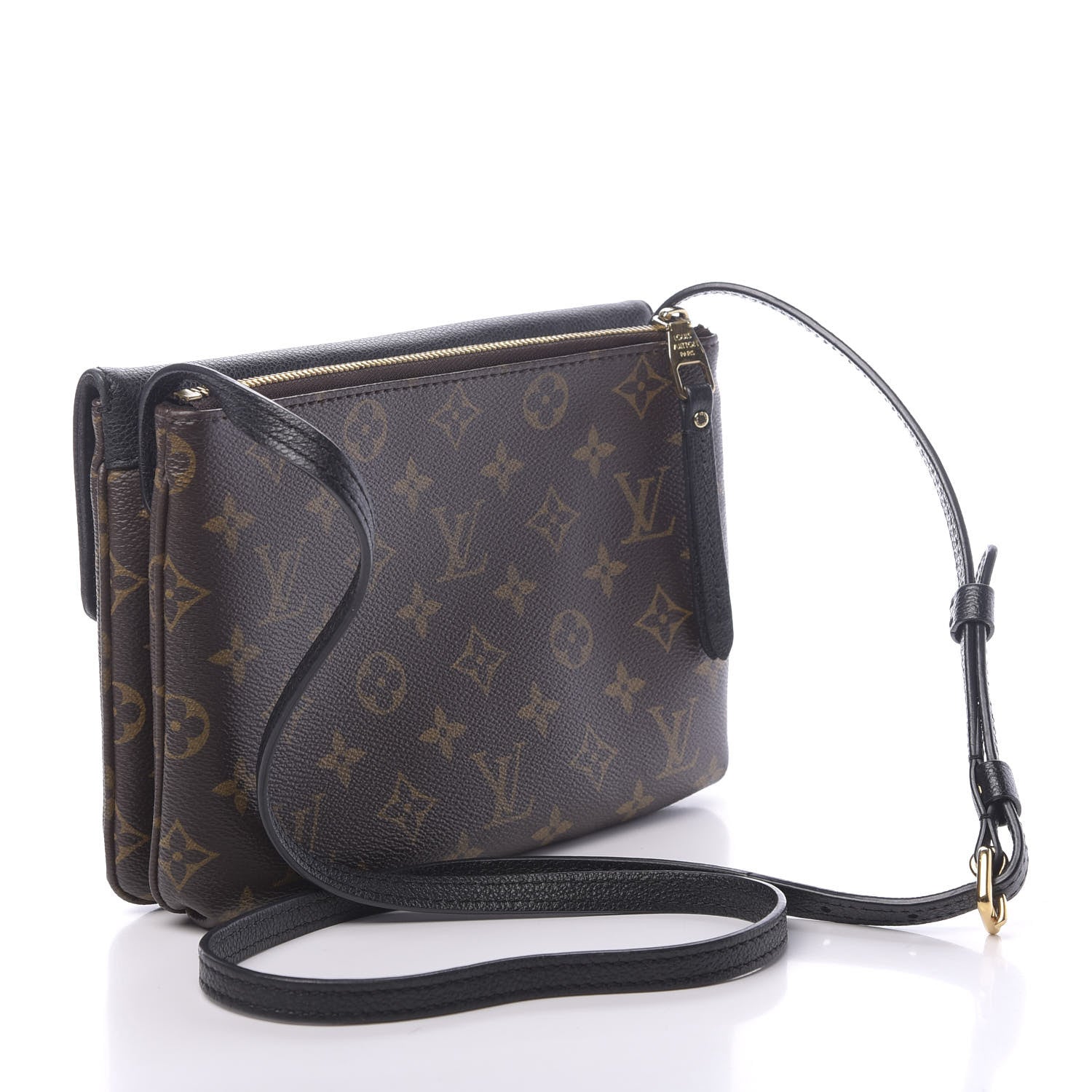 Louis Vuitton Monogram Twice Pochette Black 3 of 14