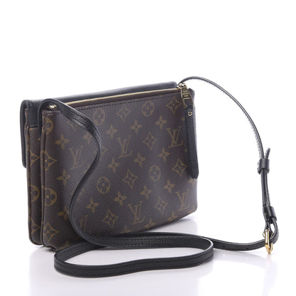 Louis Vuitton Monogram Twice Pochette Black 3 of 14