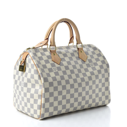 Louis Vuitton Damier Azur Speedy 30 4 of 11