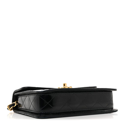 Chanel Patent Lambskin Quilted Flap Black 4 of 10