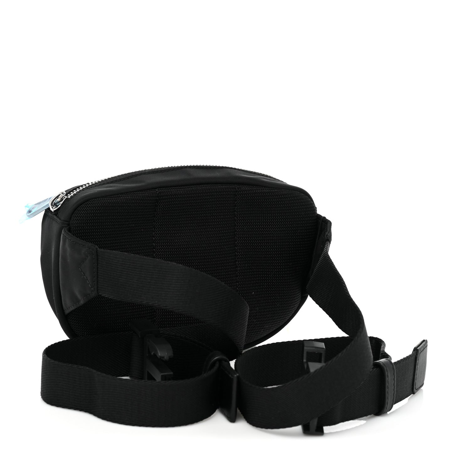 Econyl Logo Print Small Cannon Bum Bag Black