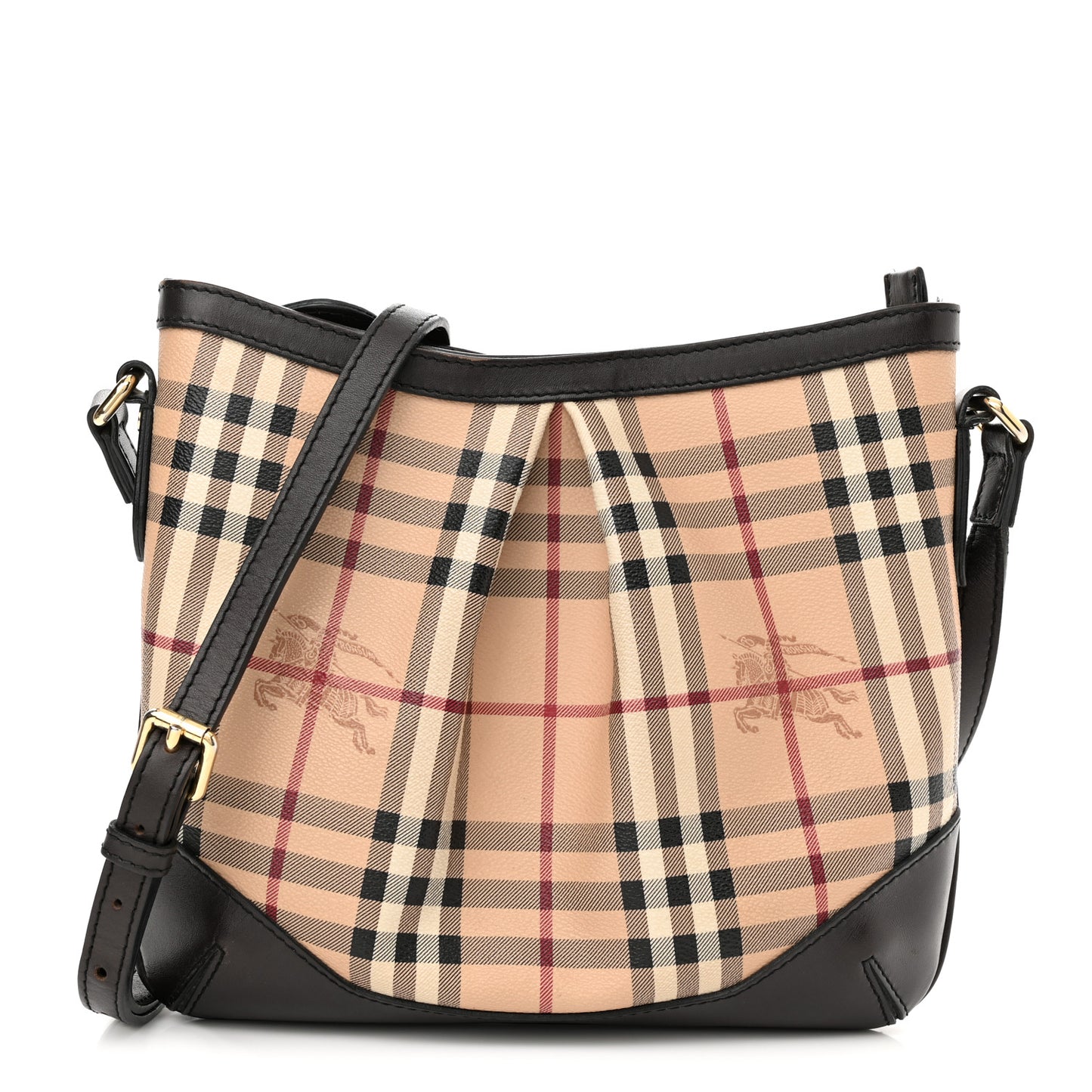 Haymarket Check Hartham Crossbody Chocolate