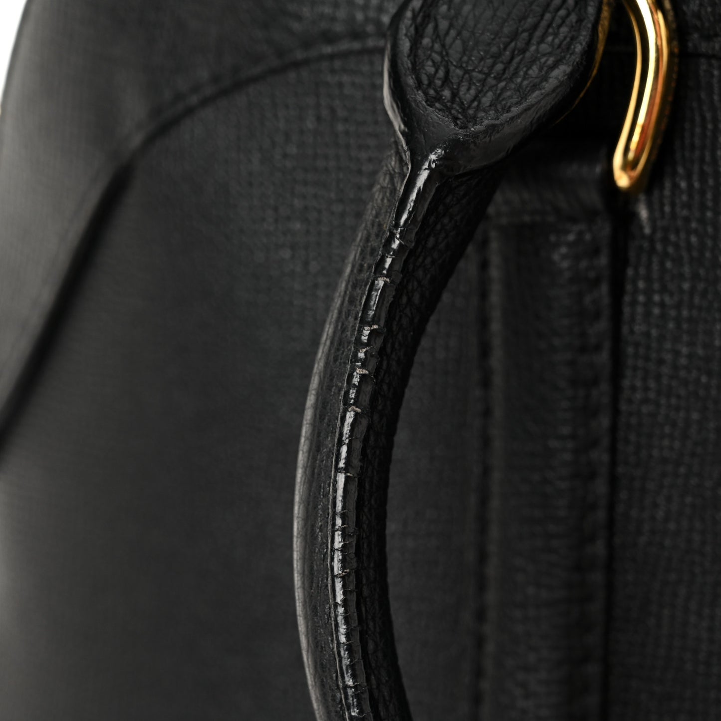 Derby Calfskin Medium Milverton Satchel Black