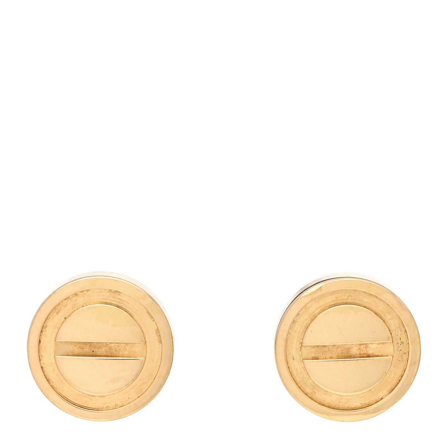 18K Yellow Gold LOVE Earrings