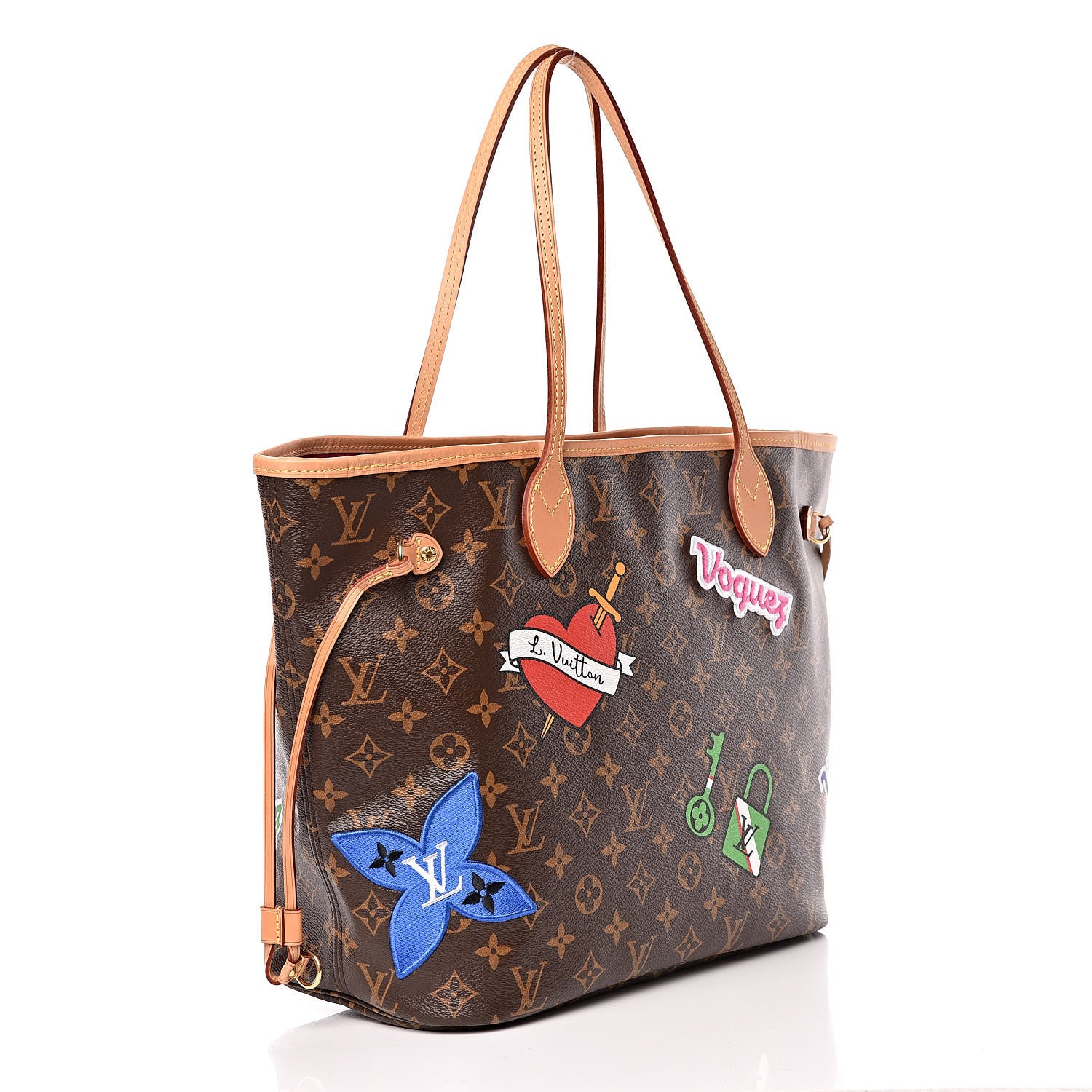 Louis Vuitton Monogram Travel Stickers Neverfull MM 4 of 13