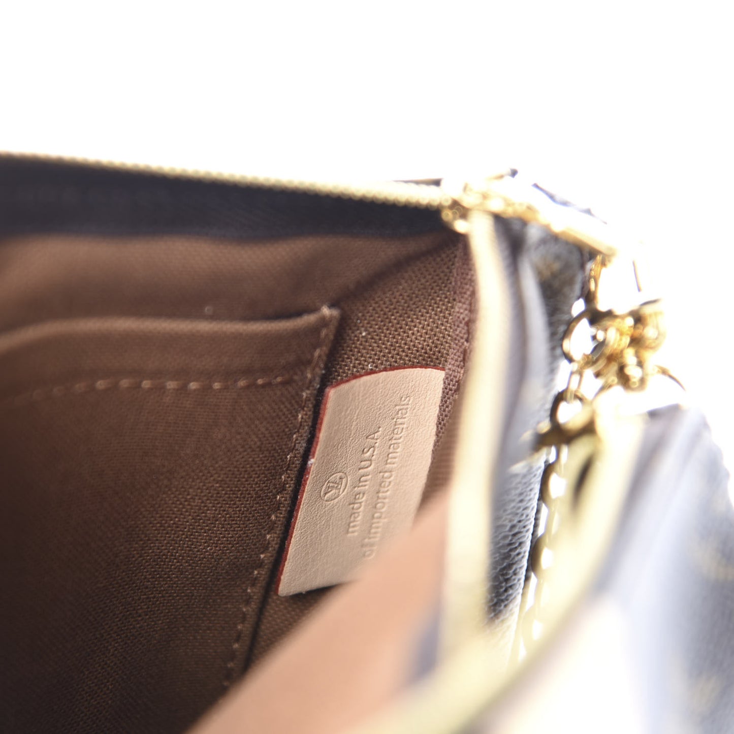 Monogram Multi Pochette Accessories Kaki