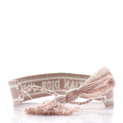 Christian Dior Woven Cotton J'Adior Friendship Bracelet Nude 3 of 3