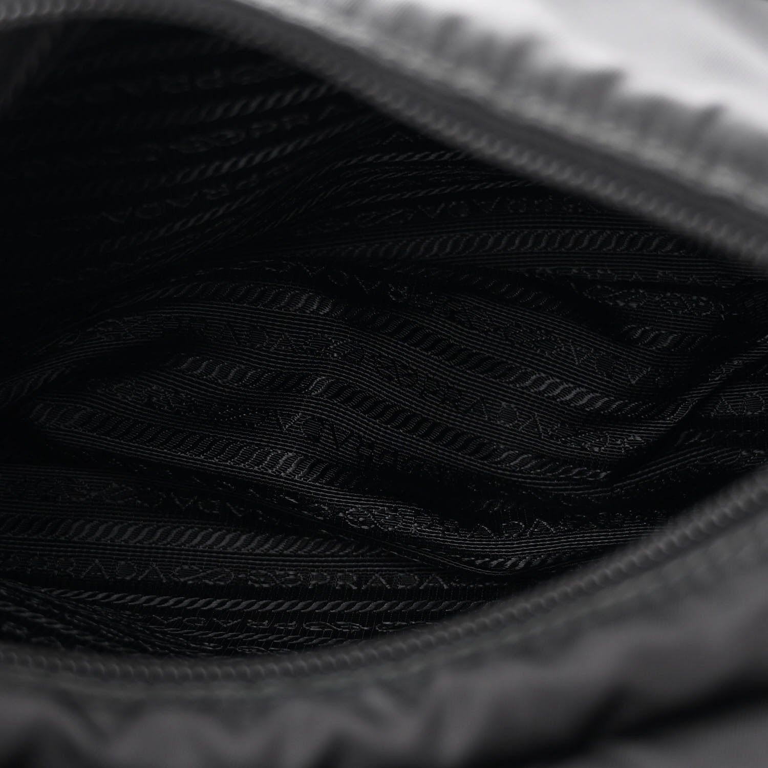 Prada Nylon Vela Messenger Black 5 of 14