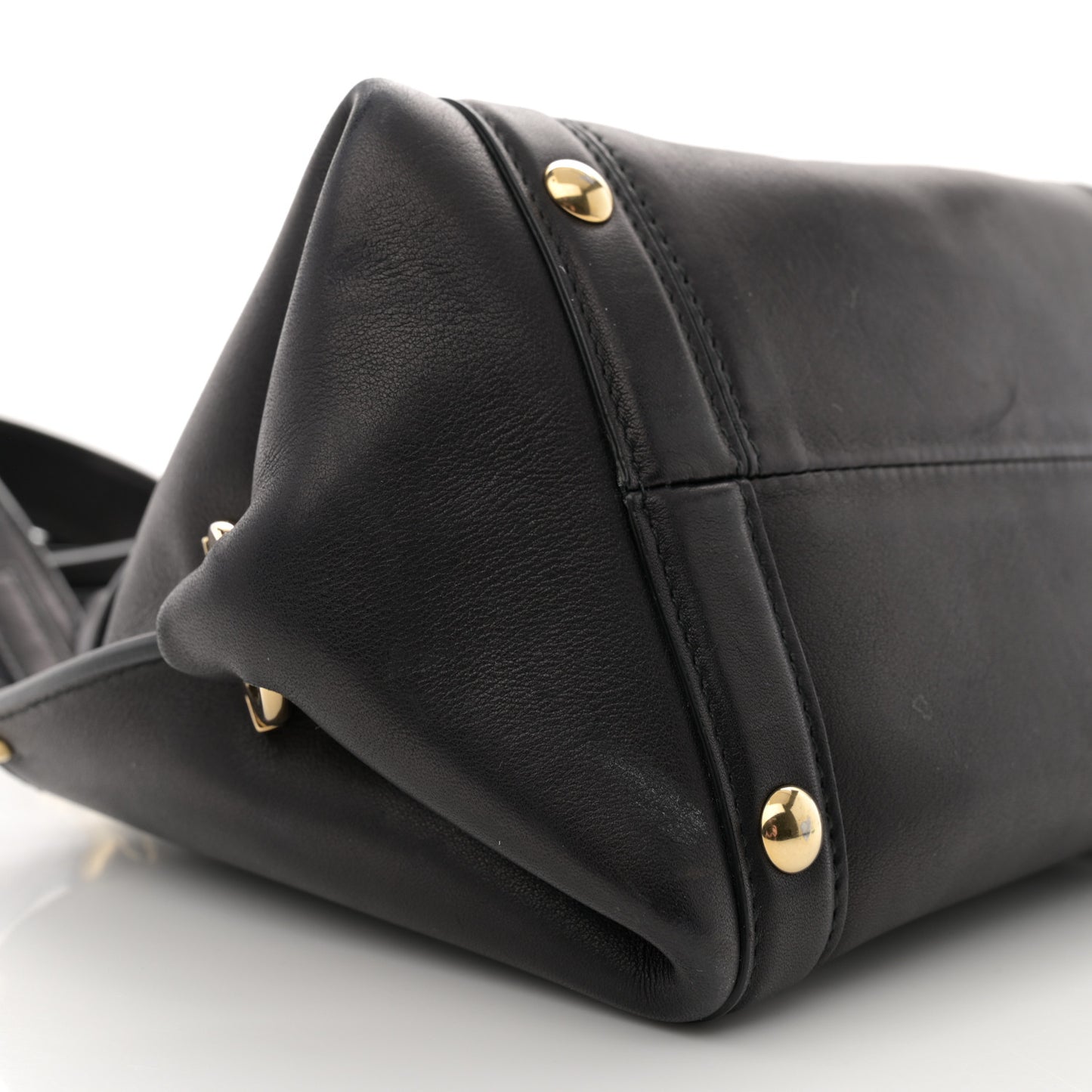 Lambskin Suzanna Gancini Small Satchel Black
