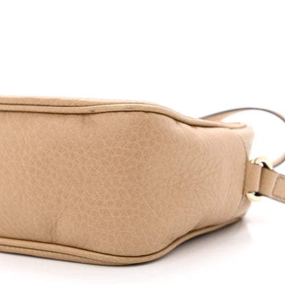 Gucci Pebbled Calfskin Small Soho Disco Bag Camelia 10 of 10