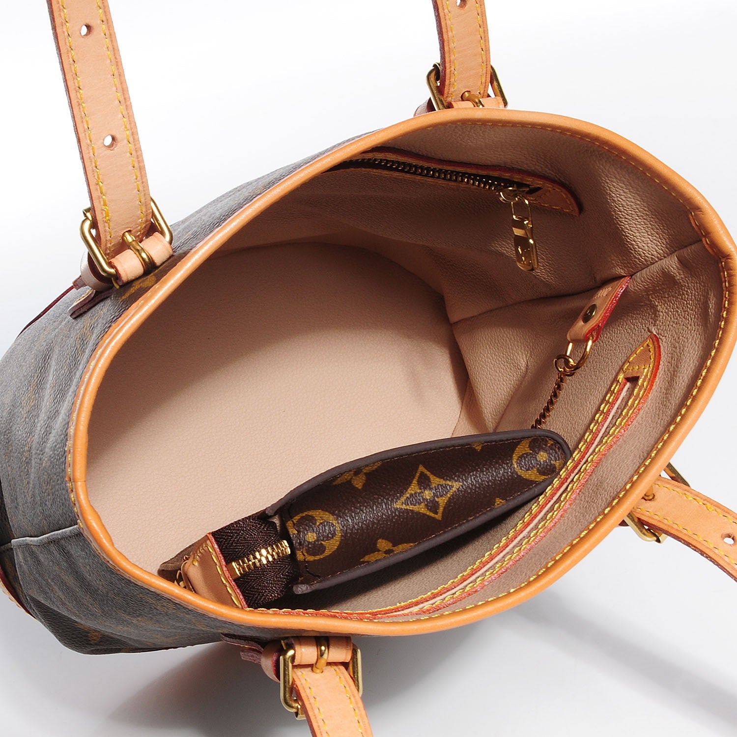 Louis Vuitton Monogram Petit Bucket 23 5 of 7