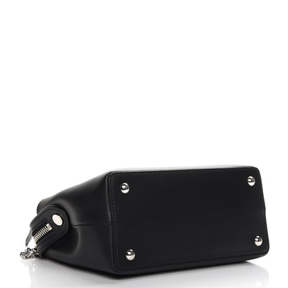 Fendi Vitello Baltico Hypnoteyes Studded Small Dotcom Click Chain Satchel Black 4 of 10