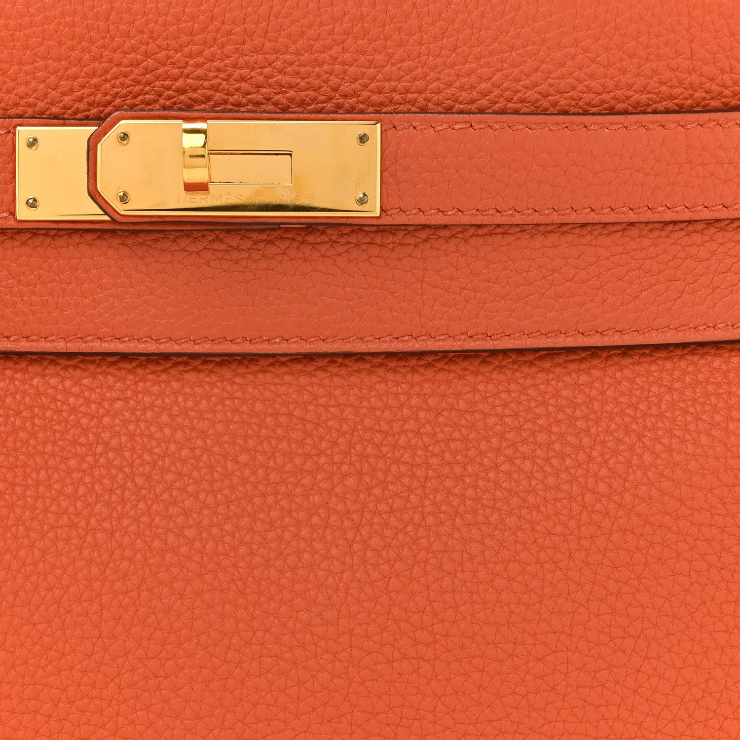 Hermes Togo Kelly Retourne 28 Terre Battue 8 of 12