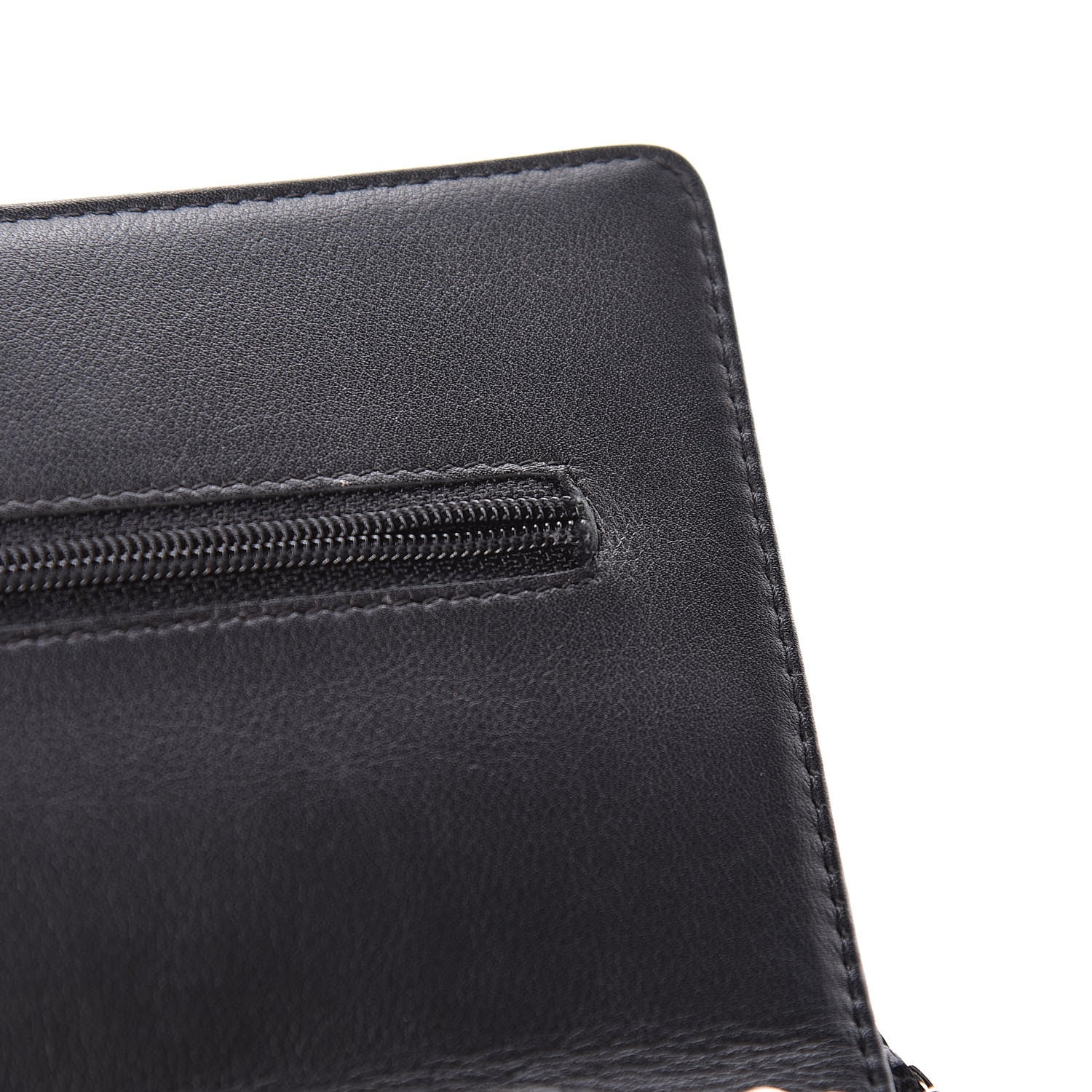 Chanel Caviar Timeless CC Wallet On Chain WOC Black 11 of 16
